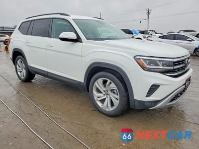 Czwarte zdjęcie samochodu z boku: 2022 VOLKSWAGEN ATLAS SE VIN:1V2HR2CA1NC560817 - miniatura
