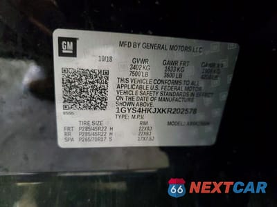 Zdjęcie 14 z 14 samochodu: 2019 CADILLAC ESCALADE ESV LUXURY VIN:1GYS4HKJXKR202578 - miniatura