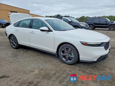 Czwarte zdjęcie samochodu z boku: 2024 HONDA ACCORD HYBRID EXL VIN:1HGCY2F67RA016525 - miniatura