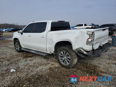 Drugie zdjęcie samochodu z przodu: 2022 CHEVROLET SILVERADO LTD K1500 LT VIN:1GCUYDED6NZ128176 - miniatura