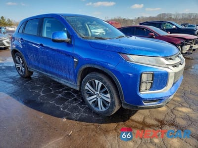 Czwarte zdjęcie samochodu z boku: 2020 MITSUBISHI OUTLANDER SPORT ES VIN:JA4AR3AU6LU014909 - miniatura