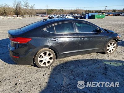 Trzecie zdjęcie samochodu z tyłu: 2017 HYUNDAI ELANTRA LIMITED VIN:5NPD84LF3HH055204 - miniatura