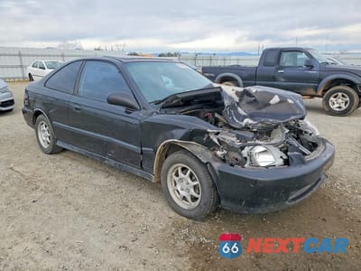Czwarte zdjęcie samochodu z boku: 1996 HONDA CIVIC HX VIN:1HGEJ7120TL033869 - miniatura