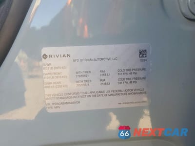 Zdjęcie 13 z 14 samochodu: 2024 RIVIAN R1S ADVENTURE VIN:7PDSGABA8RN039136 - miniatura