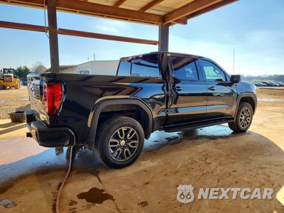 Trzecie zdjęcie samochodu z tyłu: 2021 GMC SIERRA K1500 AT4 VIN:1GTP9EEL2MZ228071 - miniatura