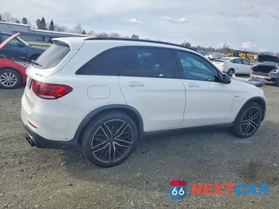 Trzecie zdjęcie samochodu z tyłu: 2020 MERCEDES-BENZ GLC 43 4MATIC AMG VIN:WDC0G6EB4LF755706 - miniatura