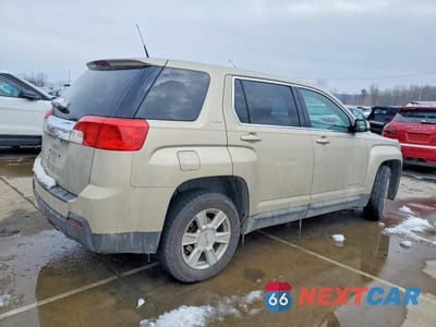 Trzecie zdjęcie samochodu z tyłu: 2010 GMC TERRAIN SLE VIN:2CTALBEW4A6236667 - miniatura