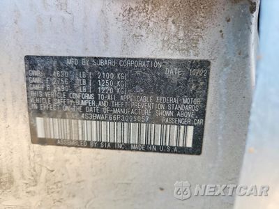Zdjęcie 12 z 13 samochodu: 2023 SUBARU LEGACY PREMIUM VIN:4S3BWAF66P3005057 - miniatura