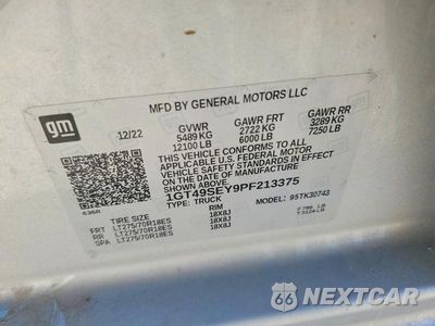 Zdjęcie 12 z 12 samochodu: 2023 GMC SIERRA K3500 VIN:1GT49SEY9PF213375 - miniatura
