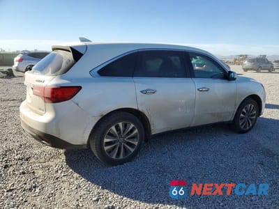 Trzecie zdjęcie samochodu z tyłu: 2015 ACURA MDX TECHNOLOGY VIN:5FRYD4H40FB030405 - miniatura