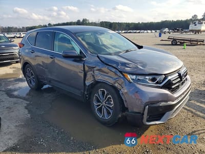 Czwarte zdjęcie samochodu z boku: 2022 HONDA CR-V EX VIN:7FARW1H54NE020857 - miniatura