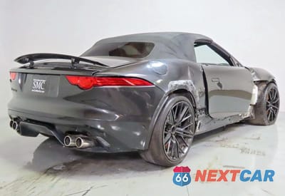 Trzecie zdjęcie samochodu z tyłu: 2014 JAGUAR F-TYPE V8 S VIN:SAJWA6GL6EMK07553 - miniatura