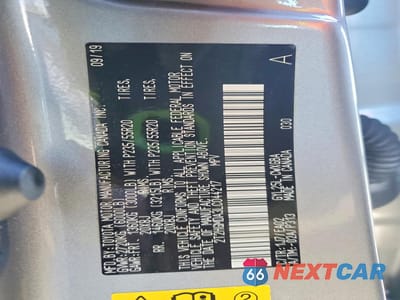 Zdjęcie 13 z 13 samochodu: 2020 LEXUS RX 450H BASE VIN:2T2HGMDA3LC044217 - miniatura