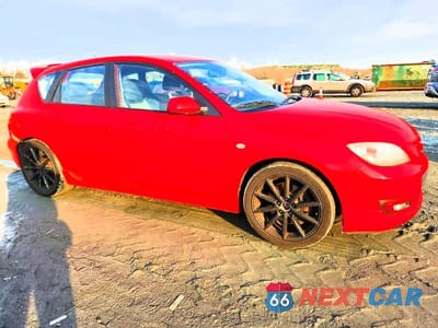 Czwarte zdjęcie samochodu z boku: 2008 MAZDA SPEED 3 VIN:JM1BK34M481819388 - miniatura