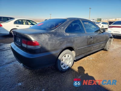 Trzecie zdjęcie samochodu z tyłu: 2000 HONDA CIVIC DX VIN:1HGEJ622XYL048119 - miniatura