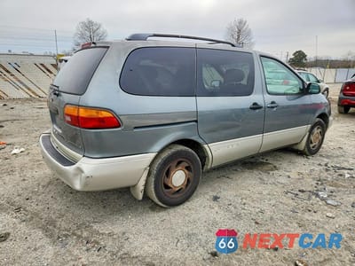 Trzecie zdjęcie samochodu z tyłu: 2000 TOYOTA SIENNA LE VIN:4T3ZF13C1YU220272 - miniatura