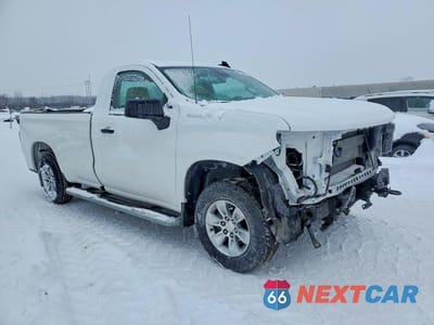 Czwarte zdjęcie samochodu z boku: 2024 CHEVROLET SILVERADO C1500 VIN:3GCNAAED0RG382981 - miniatura