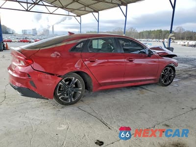 Trzecie zdjęcie samochodu z tyłu: 2022 KIA K5 GT LINE VIN:5XXG64J24NG090943 - miniatura