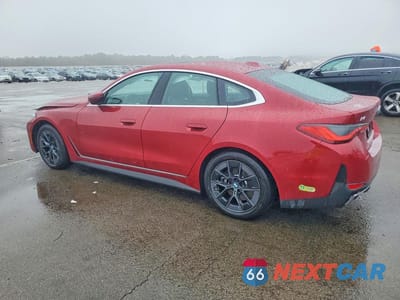 Drugie zdjęcie samochodu z przodu: 2025 BMW I4 XDRIVE 40 VIN:WBY43HD0XSFU84050 - miniatura