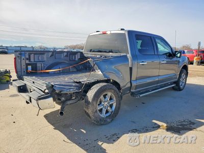 Trzecie zdjęcie samochodu z tyłu: 2024 FORD F150 XLT VIN:1FTFW3LD6RFA72825 - miniatura