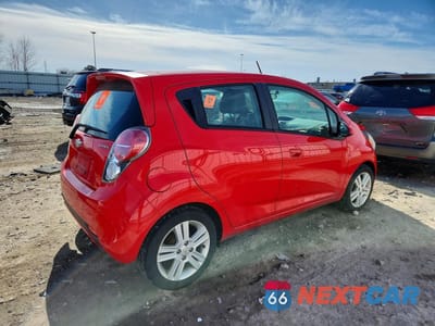 Trzecie zdjęcie samochodu z tyłu: 2015 CHEVROLET SPARK 1LT VIN:KL8CD6S91FC735635 - miniatura