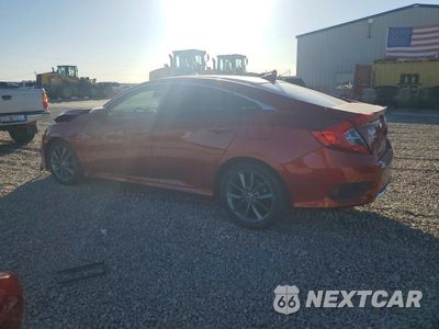 Drugie zdjęcie samochodu z przodu: 2019 HONDA CIVIC EX VIN:JHMFC1F37KX010204 - miniatura