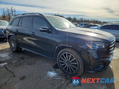 Czwarte zdjęcie samochodu z boku: 2025 MERCEDES-BENZ GLS 450 4MATIC VIN:4JGFF5KE8SB477731 - miniatura