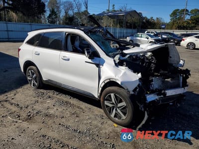 Czwarte zdjęcie samochodu z boku: 2022 KIA SORENTO S VIN:5XYRL4LC0NG128512 - miniatura