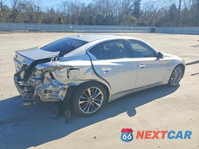 Trzecie zdjęcie samochodu z tyłu: 2019 INFINITI Q50 3.0T LUXE VIN:JN1EV7AP5KM512377 - miniatura