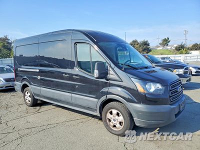 Czwarte zdjęcie samochodu z boku: 2017 FORD TRANSIT 250 UTILITY / SERVICE VAN VIN:1FTYR2CM3HKB51336 - miniatura