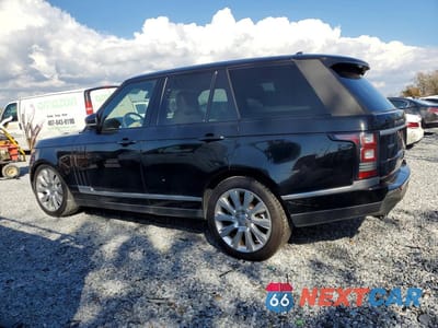 Drugie zdjęcie samochodu z przodu: 2016 LAND ROVER RANGE ROVER SUPERCHARGED VIN:SALGS2EF8GA263741 - miniatura