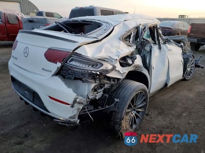 Trzecie zdjęcie samochodu z tyłu: 2023 MERCEDES-BENZ GLC COUPE 300 4MATIC VIN:W1N0J8EB8PG127255 - miniatura