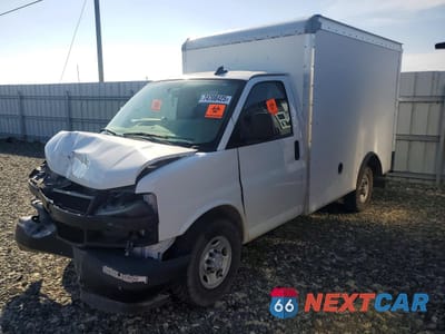 2019 CHEVROLET EXPRESS VAN 4.3L V6 FFV CUTAWAY VAN 1GB0GRFP4K1298347 - główne zdjęcie licytacji z USA - miniatura