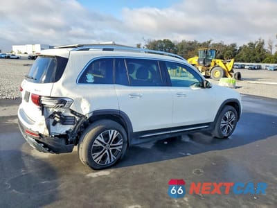 Trzecie zdjęcie samochodu z tyłu: 2024 MERCEDES-BENZ GLB 250 4MATIC VIN:W1N4M4HB8RW343838 - miniatura