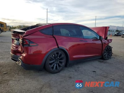 Trzecie zdjęcie samochodu z tyłu: 2025 TESLA MODEL X VIN:7SAXCDE50SF469498 - miniatura