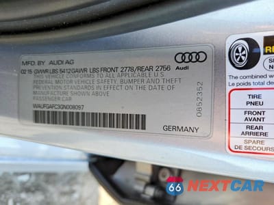 Zdjęcie 12 z 12 samochodu: 2016 AUDI A6 PREMIUM PLUS VIN:WAUFGAFC3GN008097 - miniatura
