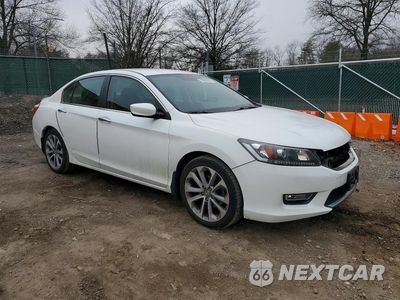 Czwarte zdjęcie samochodu z boku: 2013 HONDA ACCORD SPORT VIN:1HGCR2F50DA076627 - miniatura