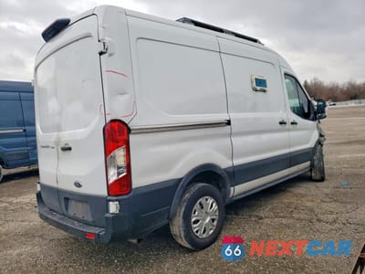 Trzecie zdjęcie samochodu z tyłu: 2020 FORD TRANSIT T-150 VIN:1FTYE1C82LKA84035 - miniatura