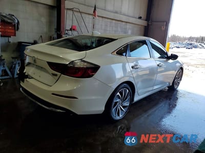 Trzecie zdjęcie samochodu z tyłu: 2021 HONDA INSIGHT TOURING VIN:19XZE4F92ME009401 - miniatura