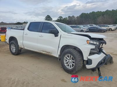 Czwarte zdjęcie samochodu z boku: 2020 CHEVROLET SILVERADO K1500 RST VIN:1GCUYEED4LZ342165 - miniatura