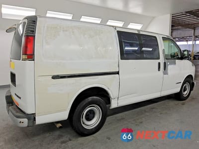Trzecie zdjęcie samochodu z tyłu: 1999 CHEVROLET EXPRESS G2500 VIN:1GCFG25WXX1144545 - miniatura