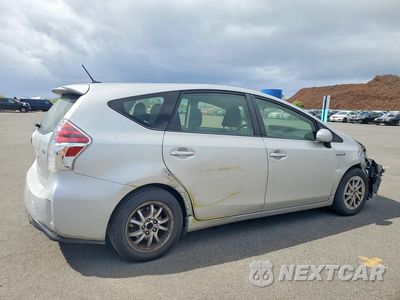 Trzecie zdjęcie samochodu z tyłu: 2015 TOYOTA PRIUS V VIN:JTDZN3EU5FJ019815 - miniatura