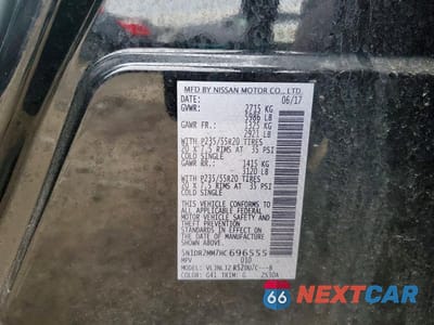 Zdjęcie 13 z 13 samochodu: 2017 NISSAN PATHFINDER PLATINUM VIN:5N1DR2MM7HC696555 - miniatura