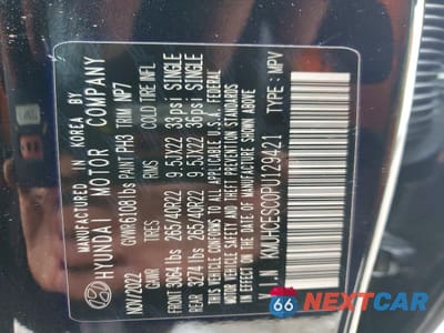 Zdjęcie 13 z 14 samochodu: 2023 GENESIS GV80 3.5T VIN:KMUHCESC0PU129421 - miniatura