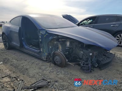 Czwarte zdjęcie samochodu z boku: 2022 TESLA MODEL S VIN:5YJSA1E50NF493882 - miniatura