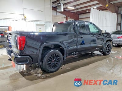 Trzecie zdjęcie samochodu z tyłu: 2023 GMC SIERRA K1500 VIN:1GTRUAEK9PZ285377 - miniatura