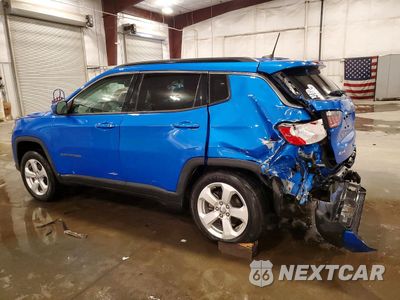 Drugie zdjęcie samochodu z przodu: 2019 JEEP COMPASS LATITUDE VIN:3C4NJDBB3KT690082 - miniatura