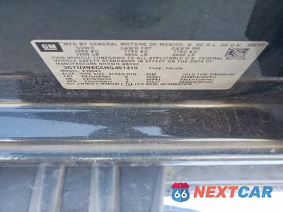 Zdjęcie 12 z 12 samochodu: 2017 GMC SIERRA K1500 SLT VIN:3GTU2NEC6HG451419 - miniatura