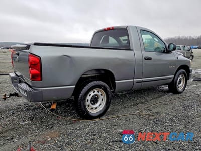 Trzecie zdjęcie samochodu z tyłu: 2008 DODGE RAM 1500 ST VIN:1D7HA16K88J194495 - miniatura