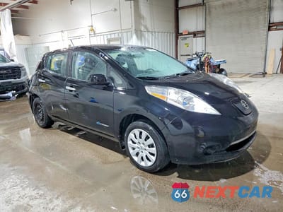 Czwarte zdjęcie samochodu z boku: 2013 NISSAN LEAF S VIN:1N4AZ0CP1DC426096 - miniatura